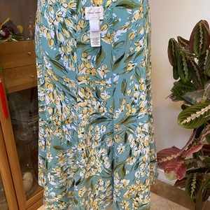 Emma James skirt, petite 10, reversible